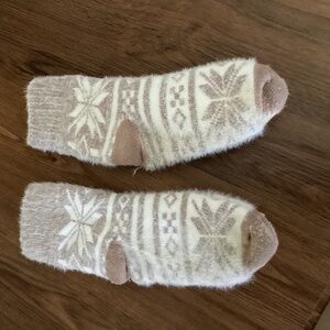 loved furry fuzzy slipper socks